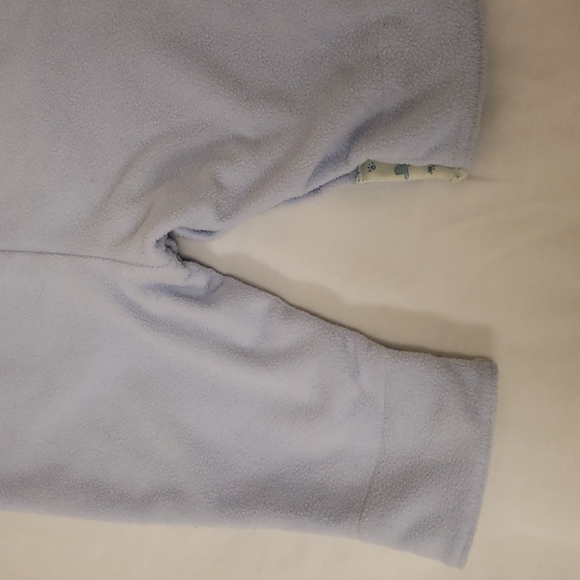 Agabang Fleece Sleeveless Jumpsuit Romper Bodysuit Pants Dog Blue Infant 9M - Picture 7 of 11